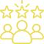 Happy clients icon
